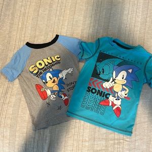 Sonic the hedgehog boys t shirts